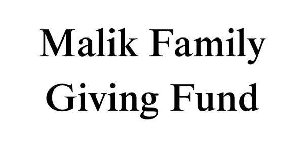 Malik Family Giving Fund Sponsor Logo